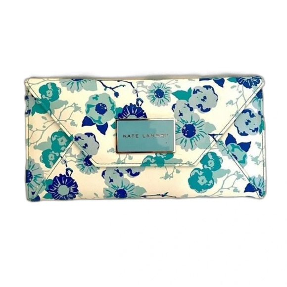 Kate Landry Handbags - Kate Landry Large Floral Clutch​​